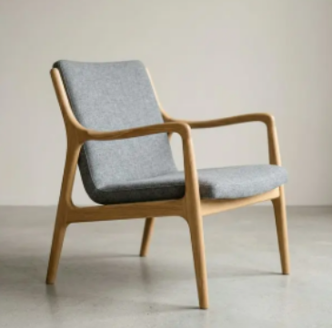Rustic Wooden Armchair 2